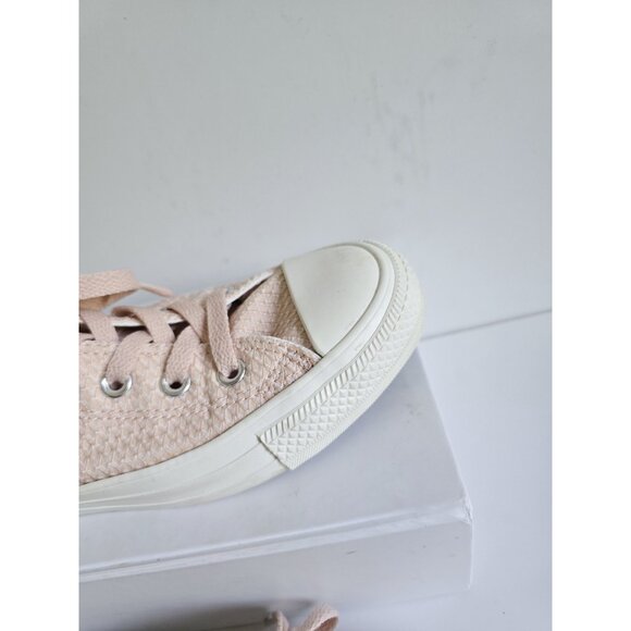 Converse Chuck Taylor All Star Blush Pink Texture Lace Up Women Sneakers Shoes 6 - Picture 5 of 11